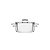 Caçarola Brava Rasa Inox Triplo 16Cm 1,4L Tramontin 62403160 - Imagem 1