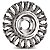 Escova Circular Arame Trançado 4.1/2''X1/2'' Tramon 42604104 - Imagem 1