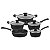 Jogo Panelas Preto Alumínio Teflon Tramontina 20799006 - Imagem 1