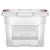 Caixa Organizadora 60L Transparente Tramontina 92555011 - Imagem 3