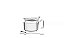 Açucareiro Com Colher Aço Inox 8,4Cm 350Ml Tramonti 64470501 - Imagem 1