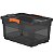 Caixa Organizadora Com Rodas 60L Fumê Tramontina 92556012 - Imagem 1