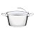 Caçarola Funda Inox Triplo Vidro 22Cm 4,2L Tramonti 62364224 - Imagem 1