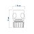 Engate Rapido Mangueira Jardim Tramontina 78506500 - Imagem 3