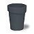 Vaso Cachepo Koppa Pequeno Grafite Tramontina 92762007 - Imagem 1