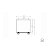 Cachepo Vaso Inox 50Cm 50Cm Square 80Kg Tramontina 94540719 - Imagem 5