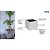 Cachepo Vaso Inox 50Cm 50Cm Square 80Kg Tramontina 94540719 - Imagem 4