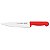 Faca Carne Inox 6 Profissional Vermelha Tramontina 24619076 - Imagem 1