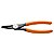 Alicate Para Aneis 5'' Tramontina 44008105 - Imagem 1