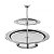 Suporte Torre Buffet Inox Doce Salgado Tramontina 61534020 - Imagem 1