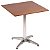 Mesa Quadrada Col. Alum. Amendoa 60Cm 14068161 - Imagem 1
