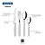 Faqueiro Inox 24Pc Ipanema Branco Tramontina 23398872 - Imagem 4