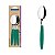Conj Colher Mesa Inox 3Pc Ipanema Verde Tramontina 23363322 - Imagem 1