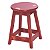 Banqueta Rustica Baixa Vermelho Tramontina 91413147 - Imagem 1