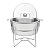 Rechaud Aco Inox Aramado S/Fogar.7L 61042213 - Imagem 3