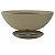 Vaso Tramontina Indi 22 Cm Em Polietileno Bege 92600110 - Imagem 3