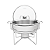 Rechaud Aco Inox B.Maria Aram.4,3L 61041200 - Imagem 4