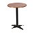 Mesa Redonda Col. Preto Amendoa 60Cm 14065162 - Imagem 1