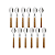 Conj Colheres Cha Inox 12Pc Dynamic 22307900 - Imagem 3