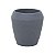 Vaso Egípcio Tramontina Polietileno Grafite 45 Cm 92784007 - Imagem 1