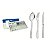 Faqueiro Aco Inox 24Pcs Maresias 66902840 - Imagem 1