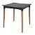 Mesa Diana Pés De Madeira Preta 92353009 - Imagem 1