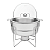 Rechaud Aco Inox B.Maria Aramado 7L 61042200 - Imagem 3