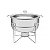 Rechaud Aco Inox B.Maria Aramado 7L 61042200 - Imagem 1