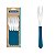 Conj Garfos Mesa Inox 12Pc Leme Azul Tramontina 23182990 - Imagem 1