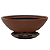 Vaso Tramontina Indi 17 Cm Em Polietileno Marrom 92601109 - Imagem 4