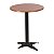 Mesa Redonda Col. Preto Amendoa 70Cm 14065172 - Imagem 1