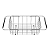 Cesta Aramado Cuba Inox Retang Regulavel 94528030 - Imagem 4