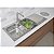Cesta Aramado Cuba Inox Retang Regulavel 94528030 - Imagem 3