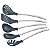 Jogo Utensilios Nylon 5Pc Movin Gra 25799650 - Imagem 1