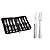 Jogo Churrasco Garfo Faca Classic Estojo Tramontina 66928567 - Imagem 1