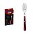 Conj Garfos Inox 4Pc Polywood Vermelho Tramontina 21199797 - Imagem 1