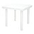 Mesa Plastica Quadrada Ilheus Branca Tramontina 92306010 - Imagem 1