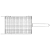 Grelha Churrasco Inox Frango Peixe 75X27 Tramontina 26484000 - Imagem 5