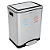 Lixeira Inox Pedal Dupla Scotch Brite Tramontina 94538630 - Imagem 4