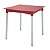 Mesa Laura Ratan 70Cm Plastica Vermelho Tramontina 92351040 - Imagem 1