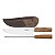 Jogo Facas Cepo Churrasco Natural Polywood Tramont 21199495 - Imagem 1