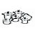 Panelas Caçarola Frigideira Inox Solar Tramontina 65720000 - Imagem 1