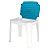 Mesa Infantil Vice Versa Branca Azul Tramontina 92340017 - Imagem 3