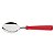 Colher Para Chá New Kolor Inox Vermelho 23167470 - Imagem 1