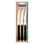 Facas Para Churrasco Leme Inox Preto 3 Peças 23180304 - Imagem 2