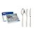 Faqueiro Inox Faca Mesa 101 Peças Cosmos Prata 66950027 - Imagem 1