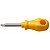 Chave Fenda Toco Ponta Cruzada 3/16X1.1/2, Amarelo 41507001 - Imagem 1