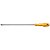Chave De Fenda Ponta Chata 1/4X10, Amarelo Tramonti 41500034 - Imagem 1
