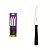 Facas Para Churrasco New Kolor Inox Preto 3 Peças 23160304 - Imagem 1
