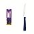 Facas Para Churrasco New Kolor Inox Azul 3 Peças 23160314 - Imagem 1